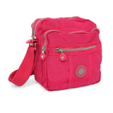 BAOMI CRINKLE SHOULDER BAG Range Fuchsia Red Soft One Size Shoulder Bag