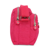 BAOMI CRINKLE SHOULDER BAG Range Fuchsia Red Soft One Size Shoulder Bag