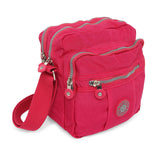 BAOMI CRINKLE SHOULDER BAG Range Fuchsia Red Soft One Size Shoulder Bag