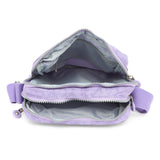BAOMI CRINKLE SHOULDER BAG Range Light Purple Soft One Size Shoulder Bag