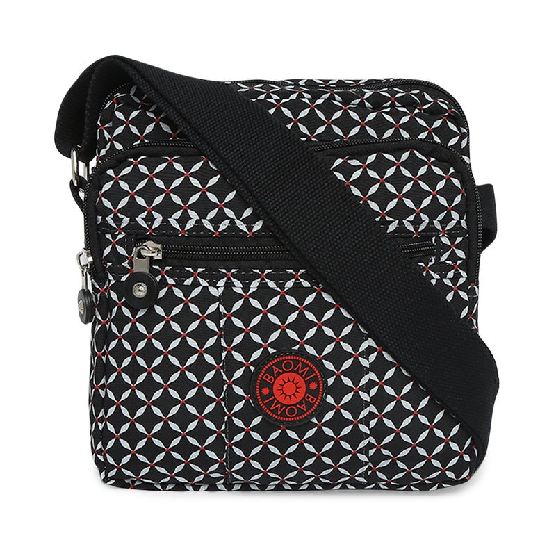 BAOMI CRINKLE SHOULDER BAG Range Black & Grey Soft One Size Shoulder Bag
