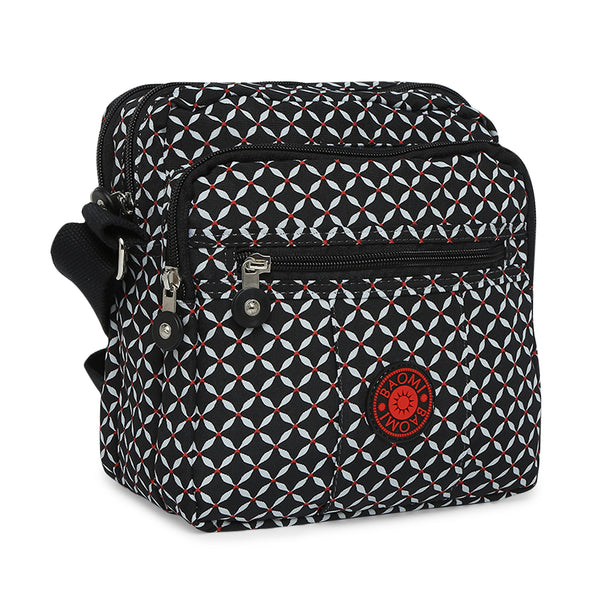 BAOMI CRINKLE SHOULDER BAG Range Black & Grey Soft One Size Shoulder Bag