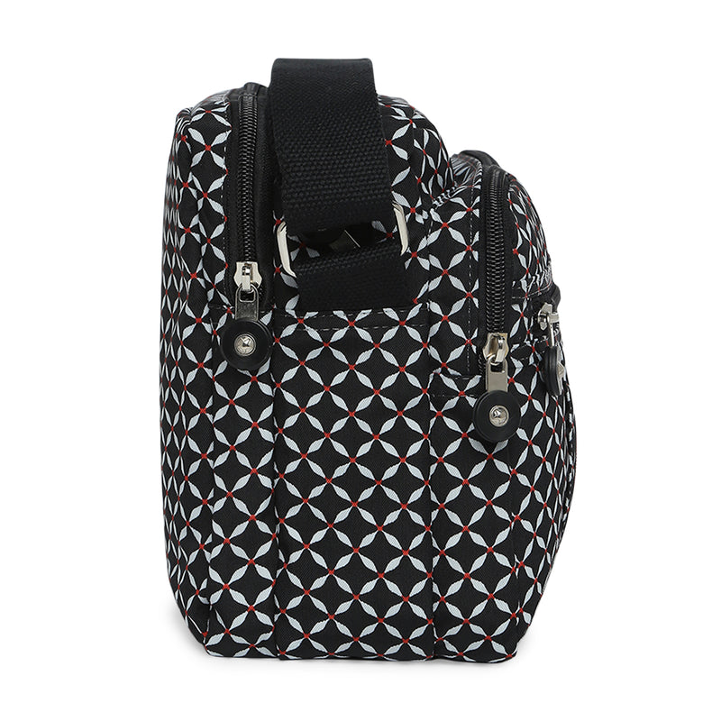 BAOMI CRINKLE SHOULDER BAG Range Black & Grey Soft One Size Shoulder Bag