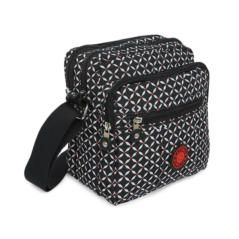BAOMI CRINKLE SHOULDER BAG Range Black & Grey Soft One Size Shoulder Bag