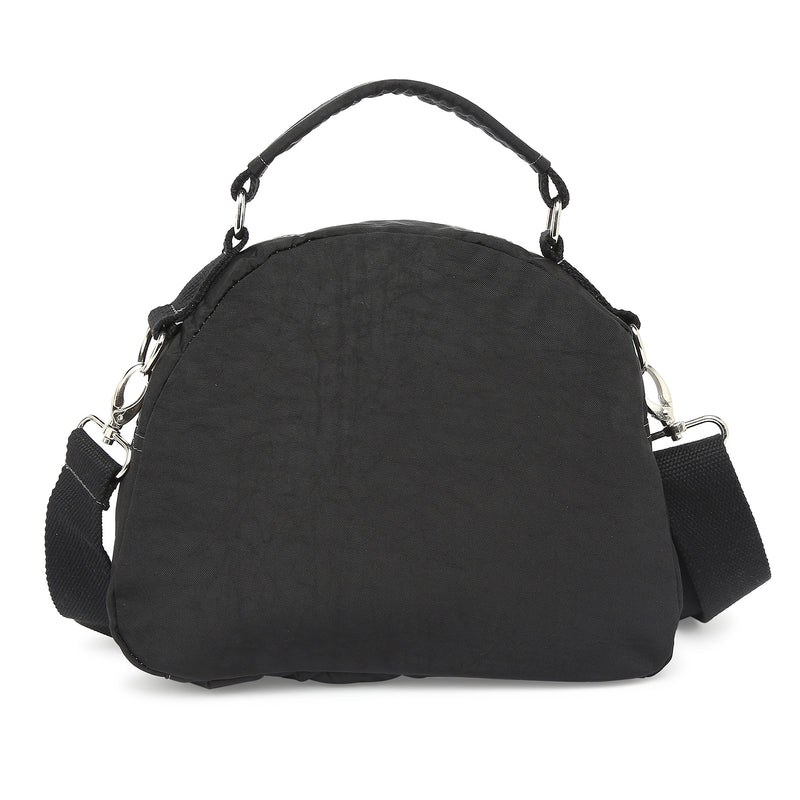 BAOMI CRINKLE SHOULDER BAG Range Black Soft One Size Shoulder Bag