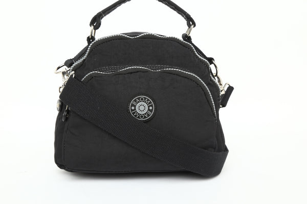 BAOMI CRINKLE SHOULDER BAG Range Black Soft One Size Shoulder Bag