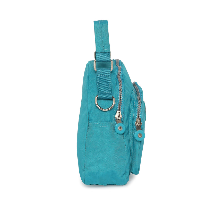 BAOMI CRINKLE SHOULDER BAG Range Blue Soft One Size Shoulder Bag