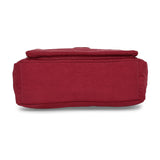 BAOMI CRINKLE SHOULDER BAG Range Dark Red Soft One Size Shoulder Bag