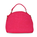 BAOMI CRINKLE SHOULDER BAG Range Fuchsia Red Soft One Size Shoulder Bag