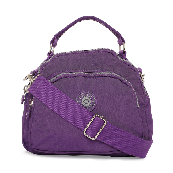 BAOMI CRINKLE SHOULDER BAG Range Purple Soft One Size Shoulder Bag