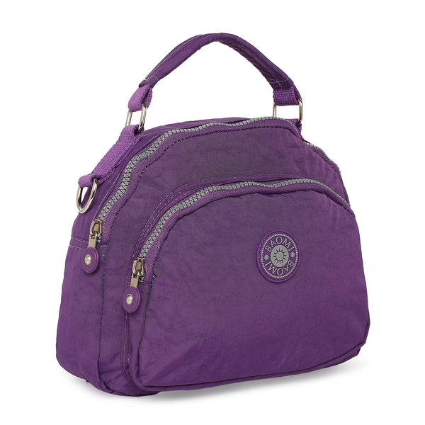 BAOMI CRINKLE SHOULDER BAG Range Purple Soft One Size Shoulder Bag
