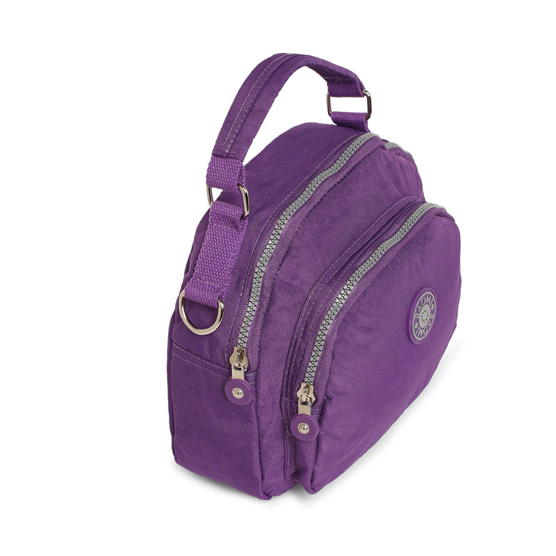 BAOMI CRINKLE SHOULDER BAG Range Purple Soft One Size Shoulder Bag
