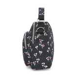 BAOMI CRINKLE SHOULDER BAG Range Black Floral Soft One Size Shoulder Bag