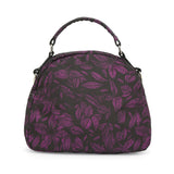 BAOMI CRINKLE SHOULDER BAG Range Black & Purple Soft One Size Shoulder Bag