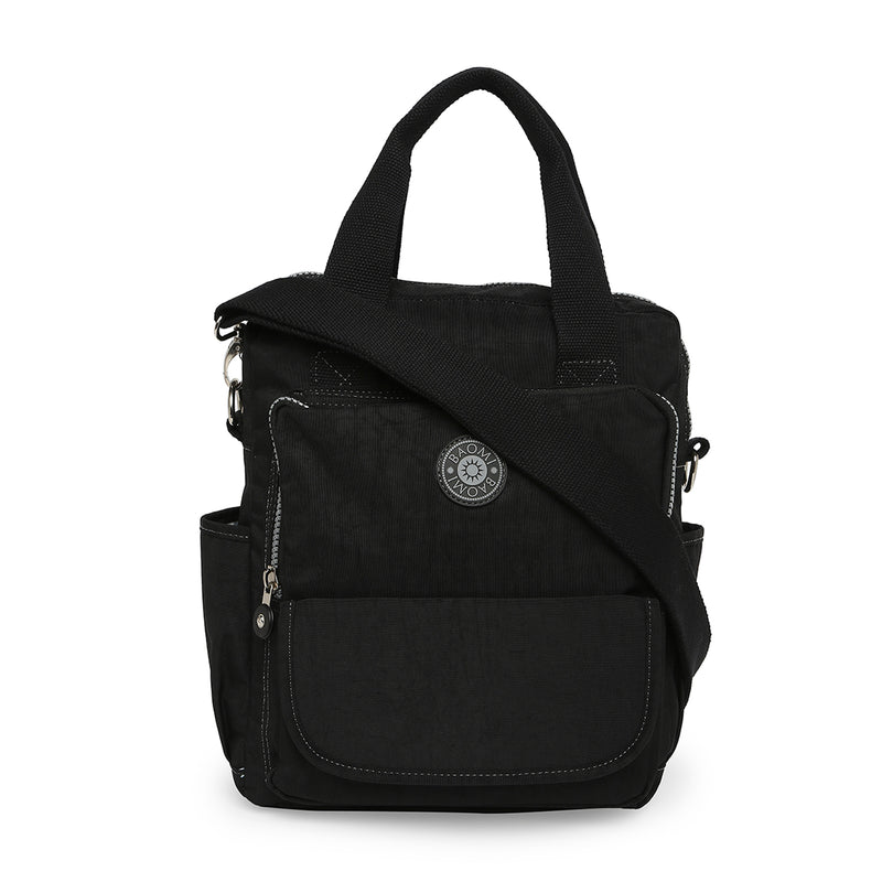 BAOMI CRINKLE SHOULDER BAG Range Black Soft One Size Shoulder Bag
