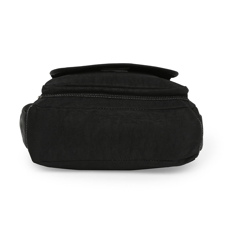 BAOMI CRINKLE SHOULDER BAG Range Black Soft One Size Shoulder Bag