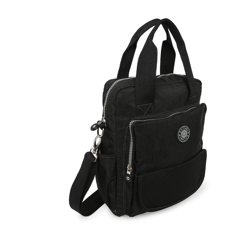 BAOMI CRINKLE SHOULDER BAG Range Black Soft One Size Shoulder Bag
