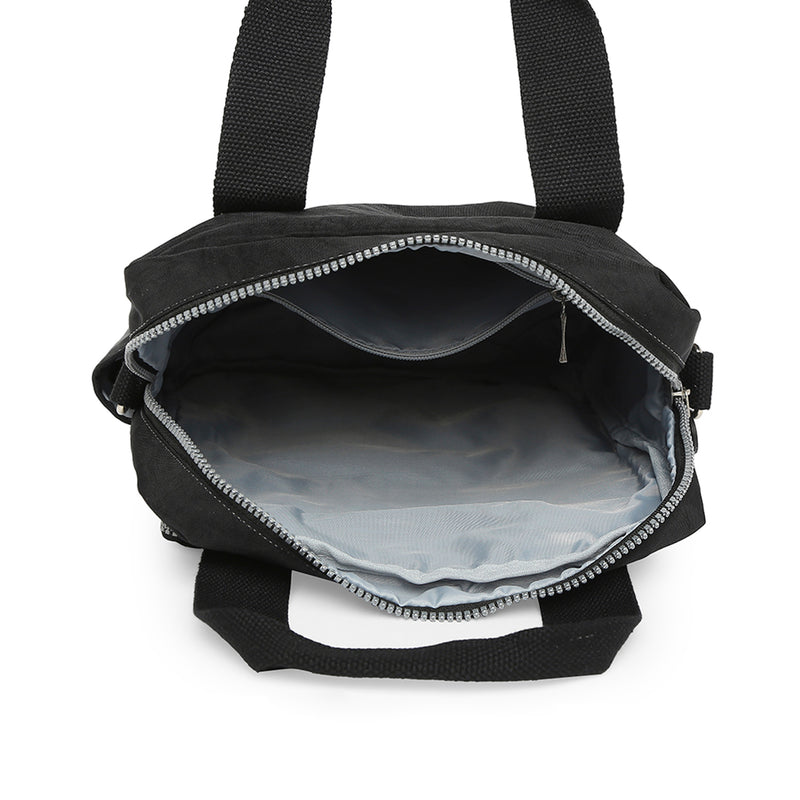 BAOMI CRINKLE SHOULDER BAG Range Black Soft One Size Shoulder Bag