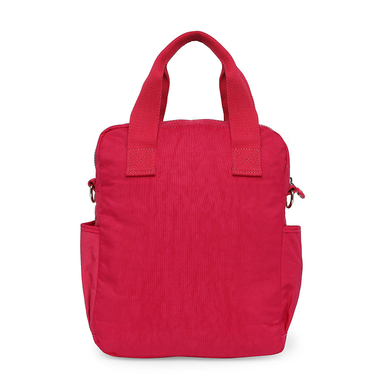 BAOMI CRINKLE SHOULDER BAG Range Fuchsia Red Soft One Size Shoulder Bag