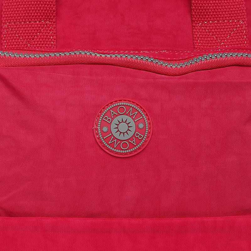 BAOMI CRINKLE SHOULDER BAG Range Fuchsia Red Soft One Size Shoulder Bag