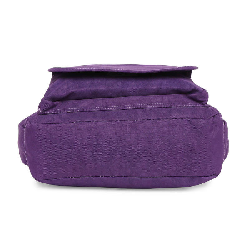 BAOMI CRINKLE SHOULDER BAG Range Purple Soft One Size Shoulder Bag