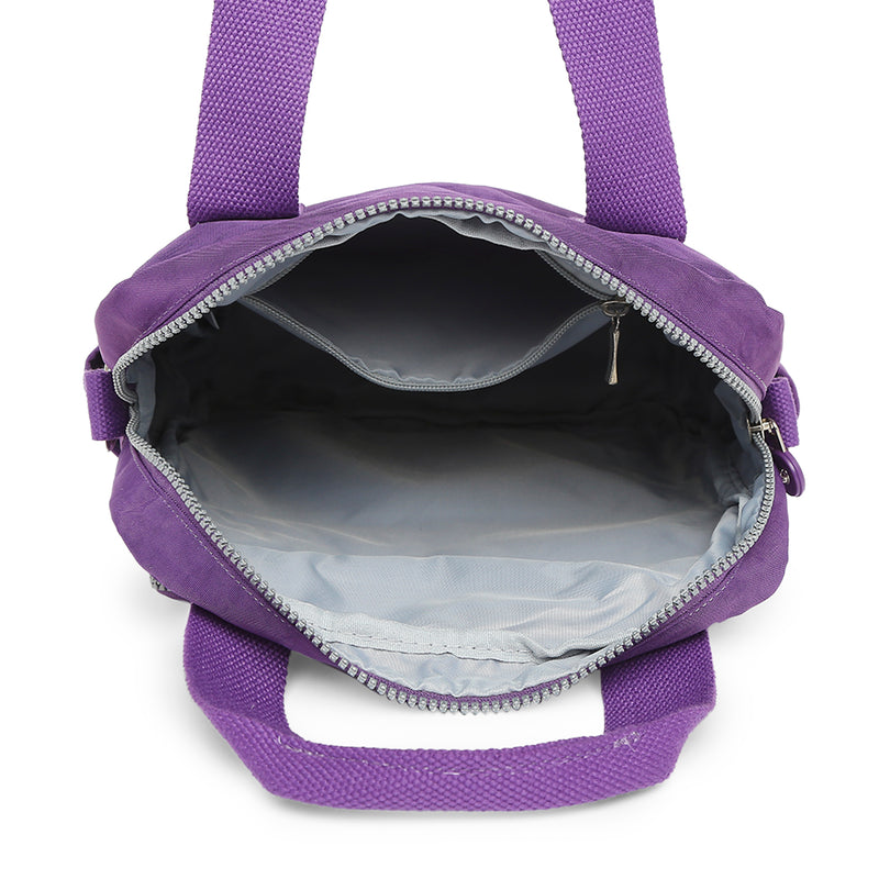 BAOMI CRINKLE SHOULDER BAG Range Purple Soft One Size Shoulder Bag
