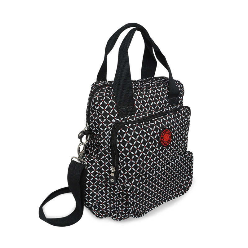 BAOMI CRINKLE SHOULDER BAG Range Black & Grey Soft One Size Shoulder Bag