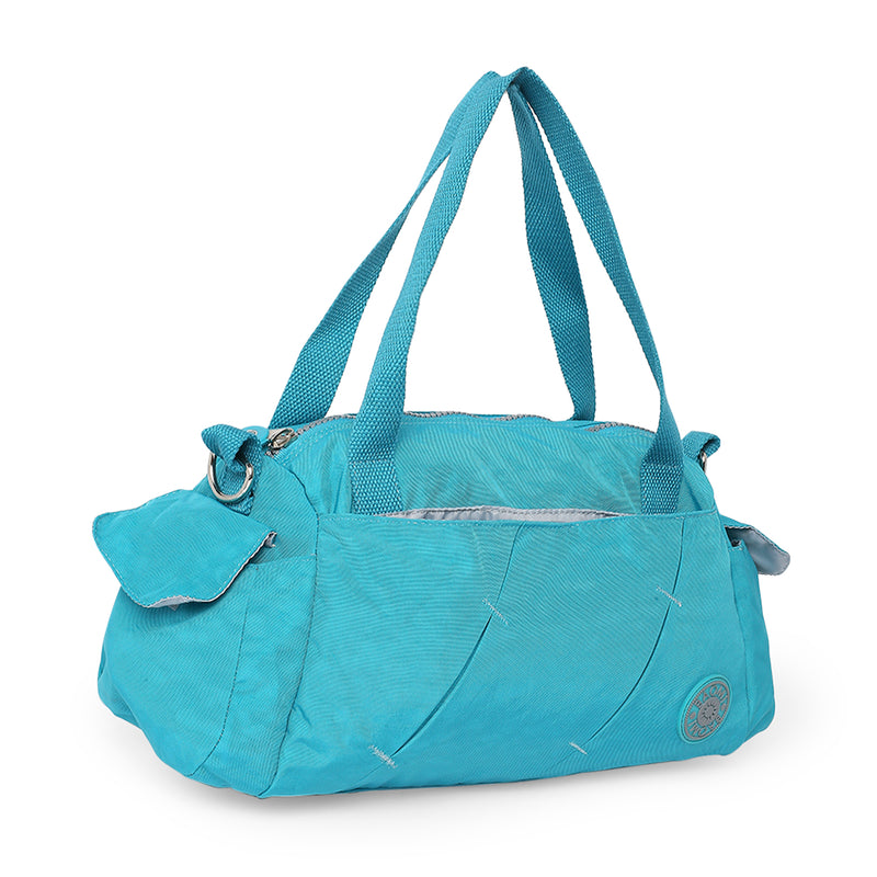 BAOMI CRINKLE HANDBAG Range Blue Soft One Size Handbag