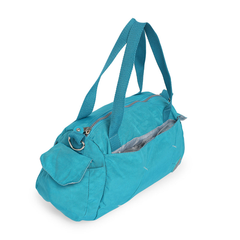 BAOMI CRINKLE HANDBAG Range Blue Soft One Size Handbag
