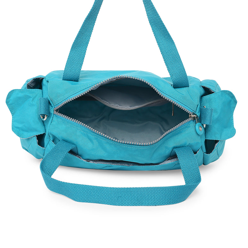 BAOMI CRINKLE HANDBAG Range Blue Soft One Size Handbag