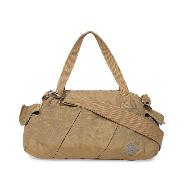 BAOMI CRINKLE HANDBAG Range Dark Yellow Soft One Size Handbag