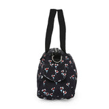BAOMI CRINKLE HAND BAG Range Black Floral Soft One Size Handbag