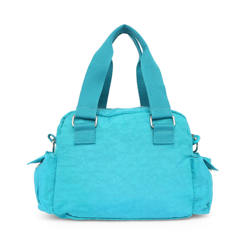 BAOMI CRINKLE HANDBAG Range Blue Soft One Size Handbag
