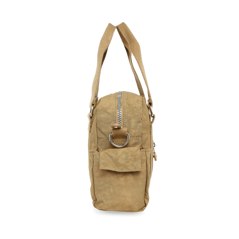 BAOMI CRINKLE HANDBAG Range Dark Yellow Soft One Size Handbag