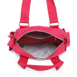 BAOMI CRINKLE HANDBAG Range Fuchsia Red Soft One Size Handbag