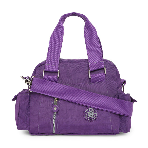 BAOMI CRINKLE HANDBAG Range Purple Soft One Size Handbag