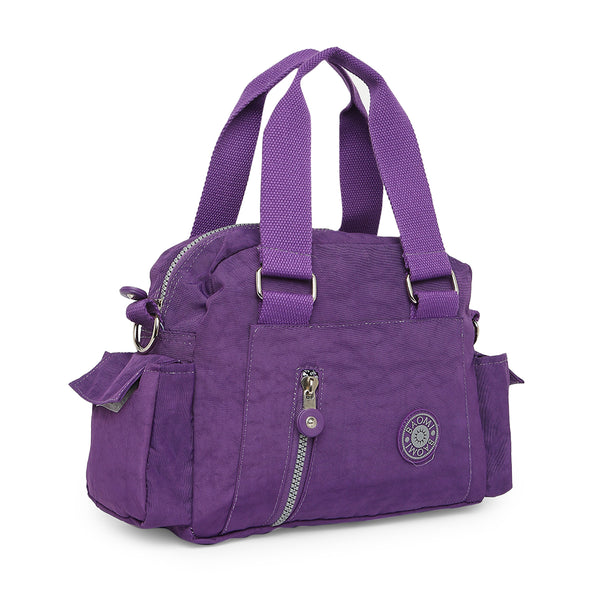 BAOMI CRINKLE HANDBAG Range Purple Soft One Size Handbag