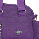 BAOMI CRINKLE HANDBAG Range Purple Soft One Size Handbag