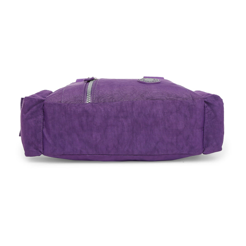 BAOMI CRINKLE HANDBAG Range Purple Soft One Size Handbag