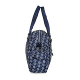 BAOMI CRINKLE HAND BAG Range Blue & White Soft One Size Handbag