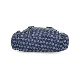 BAOMI CRINKLE HAND BAG Range Blue & White Soft One Size Handbag