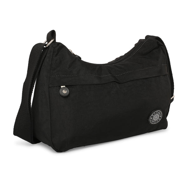 BAOMI CRINKLE SHOULDER BAG Range Black Soft One Size Shoulder Bag