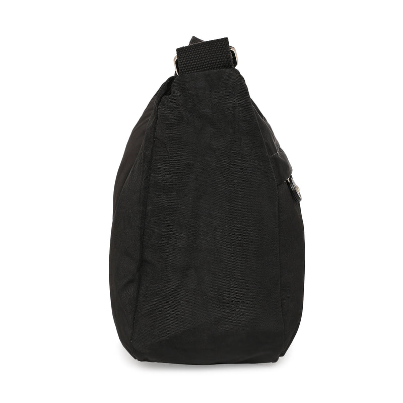 BAOMI CRINKLE SHOULDER BAG Range Black Soft One Size Shoulder Bag
