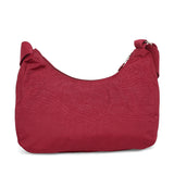 BAOMI CRINKLE SHOULDER BAG Range Dark Red Soft One Size Shoulder Bag