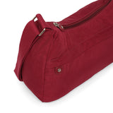 BAOMI CRINKLE SHOULDER BAG Range Dark Red Soft One Size Shoulder Bag