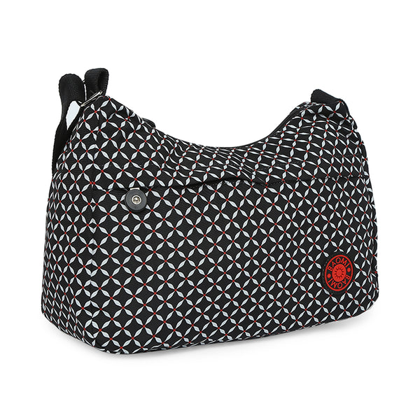 BAOMI CRINKLE SHOULDER BAG Range Black & Grey Soft One Size Shoulder Bag