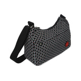 BAOMI CRINKLE SHOULDER BAG Range Black & Grey Soft One Size Shoulder Bag