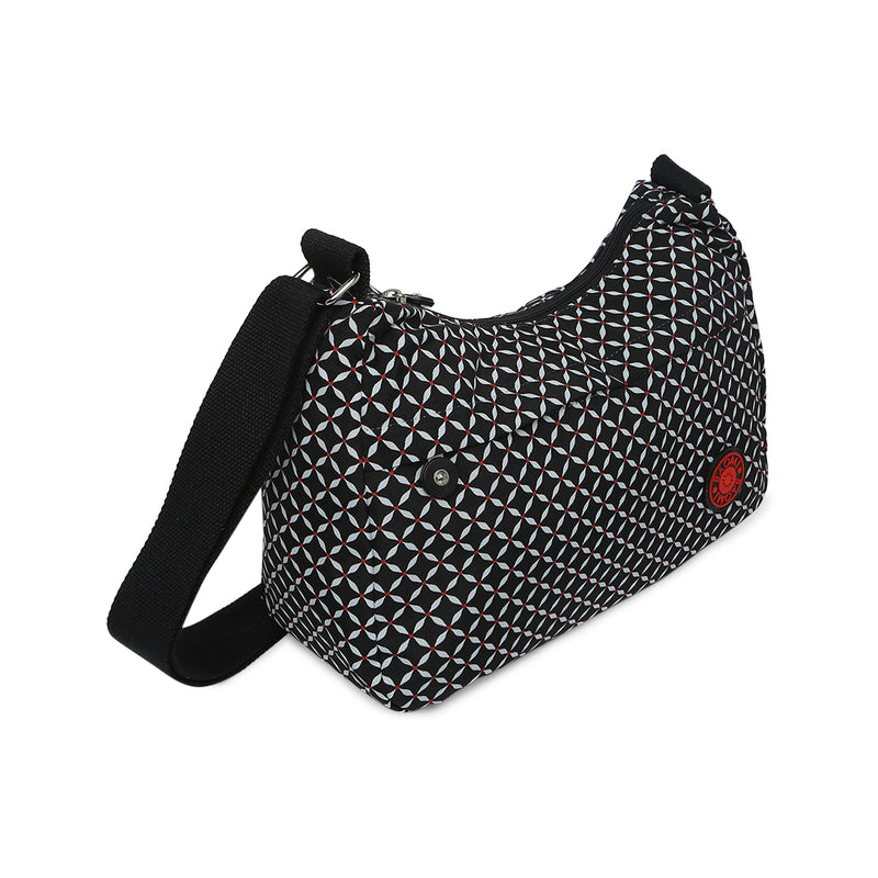 BAOMI CRINKLE SHOULDER BAG Range Black & Grey Soft One Size Shoulder Bag
