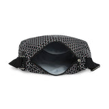 BAOMI CRINKLE SHOULDER BAG Range Black & Grey Soft One Size Shoulder Bag