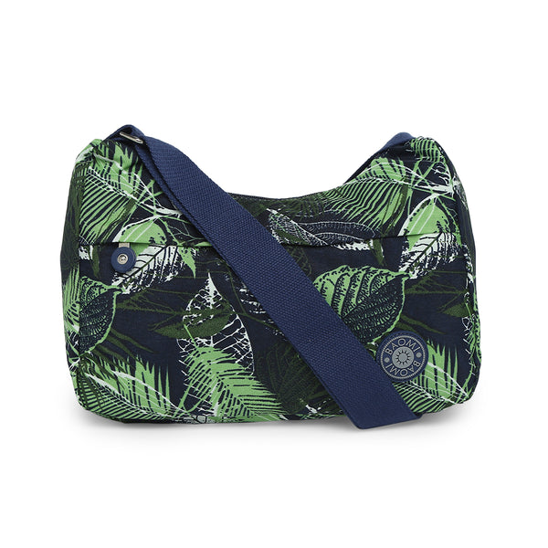 BAOMI CRINKLE SHOULDER BAG Range Blue & Green Soft One Size Shoulder Bag